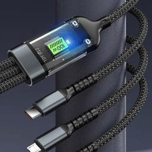 Laden Sie das Bild in den Galerie-Viewer, 3-in-1 100 Watt Datenkabel