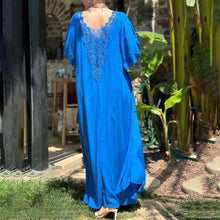 Laden Sie das Bild in den Galerie-Viewer, Neues lockeres Damenkleid in Übergröße