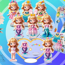 Laden Sie das Bild in den Galerie-Viewer, Magnetische Ankleideaufkleber „Prinzessinnen“