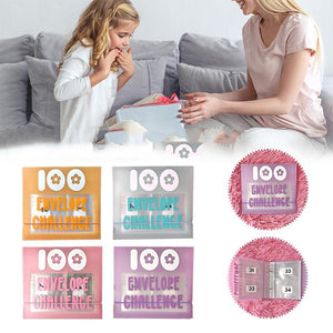 100-Umschlag-Sparen-Herausforderung