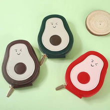 Laden Sie das Bild in den Galerie-Viewer, Mehrzweck-Kartenhalter und Münzbörse in Avocadoform