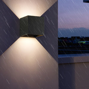 Wasserdichte, verstellbare LED-Wandleuchte