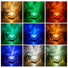 Laden Sie das Bild in den Galerie-Viewer, Wasserwellen dynamische Projektions-Atmosphärenlampe