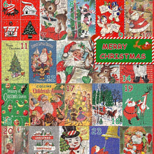 Laden Sie das Bild in den Galerie-Viewer, Weihnachten 24 Tage Countdown Kalender Puzzle