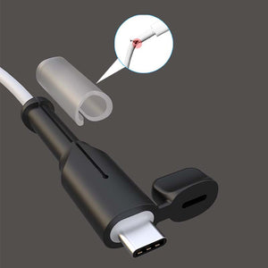 Schutzhülle für Datenkabel und Ladekabel aus Silikon