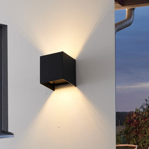 Wasserdichte, verstellbare LED-Wandleuchte