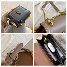 Laden Sie das Bild in den Galerie-Viewer, Elegante Umhängetasche für Damen mit Bienen-Patch