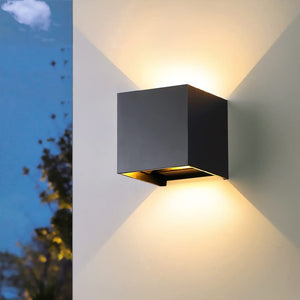 Wasserdichte, verstellbare LED-Wandleuchte