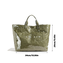Laden Sie das Bild in den Galerie-Viewer, 2024 Neue Pendelhandtasche aus Kraftpapier mit großer Kapazität