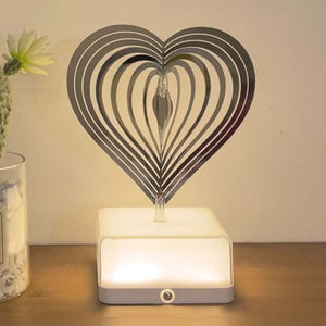 Rotierende LED-Nachttischlampe