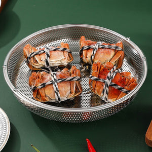 Multifunktionales Dampfgareisen aus Edelstahl