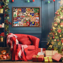 Laden Sie das Bild in den Galerie-Viewer, Weihnachten 24 Tage Countdown Kalender Puzzle