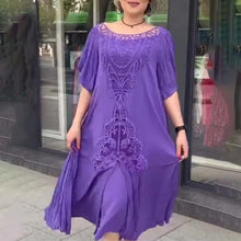 Laden Sie das Bild in den Galerie-Viewer, Neues lockeres Damenkleid in Übergröße