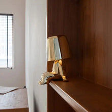 Laden Sie das Bild in den Galerie-Viewer, Denkerfigur-Tischlampe