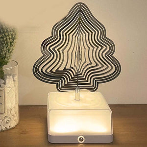 Rotierende LED-Nachttischlampe