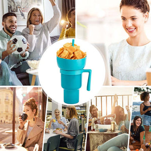 Popcorn-Tasse aus Silikon