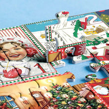 Laden Sie das Bild in den Galerie-Viewer, Weihnachten 24 Tage Countdown Kalender Puzzle