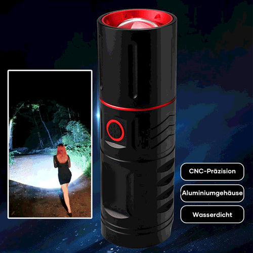 Teleskop-Zoom-Taschenlampe für den Außenbereich