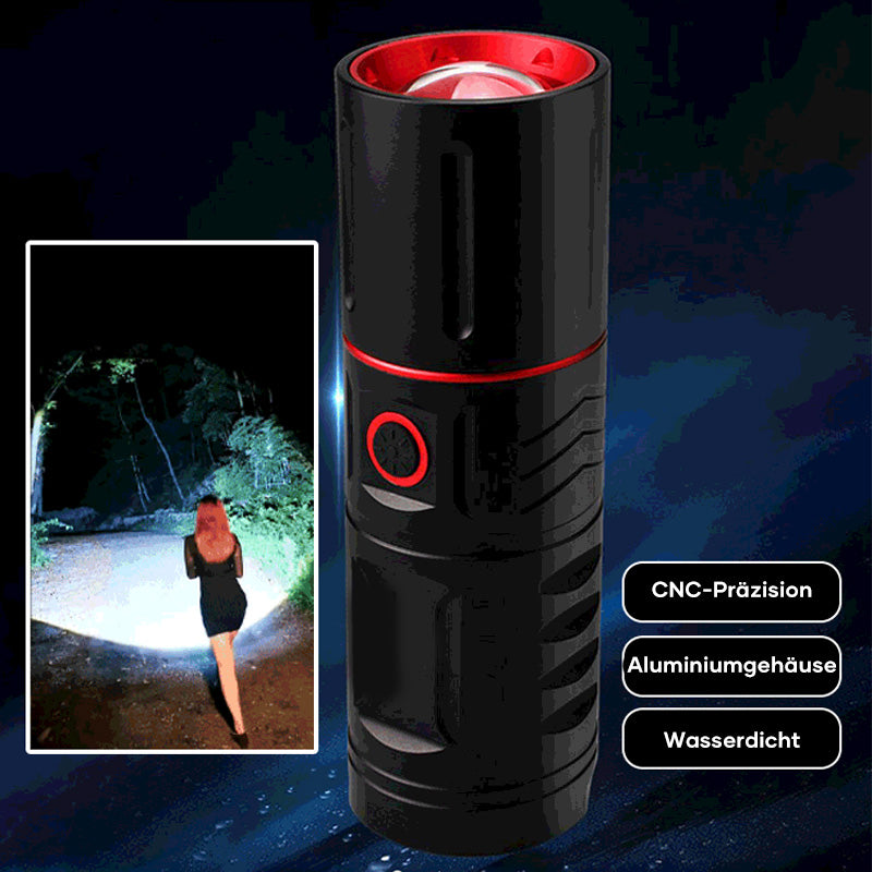 Teleskop-Zoom-Taschenlampe für den Außenbereich