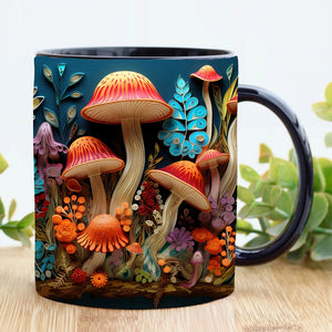 3D Magic Mushrooms Becher