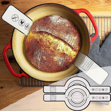 Laden Sie das Bild in den Galerie-Viewer, Speziell ausgewähltes Platin-Silikon - Backmatte für Dutch Oven