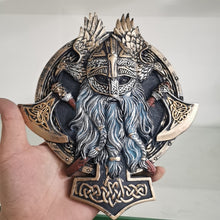 Laden Sie das Bild in den Galerie-Viewer, 🪓Retro Warrior Doppelaxt-Wanddekoration