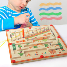 Laden Sie das Bild in den Galerie-Viewer, Zahlenlabyrinth aus Holz