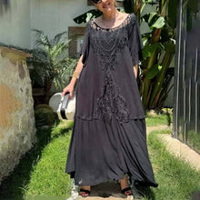 Laden Sie das Bild in den Galerie-Viewer, Neues lockeres Damenkleid in Übergröße