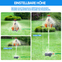 Laden Sie das Bild in den Galerie-Viewer, Raketenförmiger fliegender Sprinkler