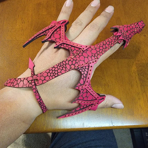 Leder Hand Drachen Manschette