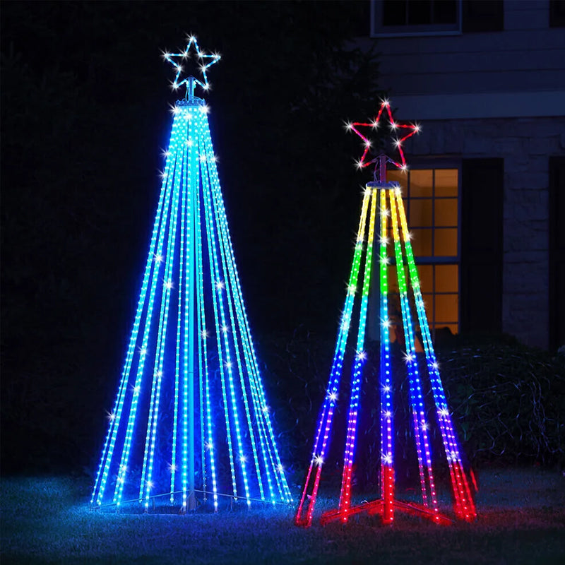 Lichterketten für den Innen- und Außenbereich für den Weihnachtsbaum