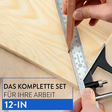 Laden Sie das Bild in den Galerie-Viewer, Multifunktionales 90-Grad- und 45-Grad-Winkellineal