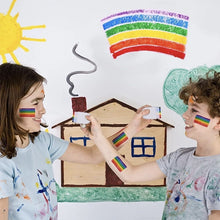 Laden Sie das Bild in den Galerie-Viewer, Regenbogen Gesicht Körperfarbe