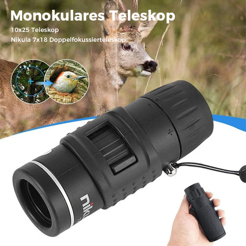 Tragbare Monokulare für den Außeneinsatz