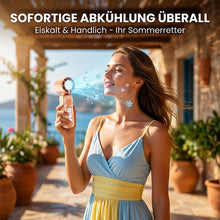 Laden Sie das Bild in den Galerie-Viewer, Mini-Kühlventilator mit Kühlakku