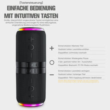 Laden Sie das Bild in den Galerie-Viewer, 2-in-1 magnetischer teilbarer Bluetooth-Lautsprecher