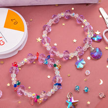 Laden Sie das Bild in den Galerie-Viewer, DIY Kristall-Perlenarmband