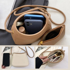 Einfache Crossbody-Umhängetasche