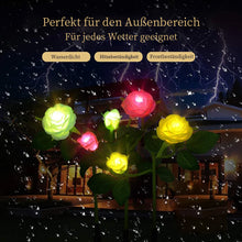 Laden Sie das Bild in den Galerie-Viewer, Solarbetriebenes LED-Rosenlicht
