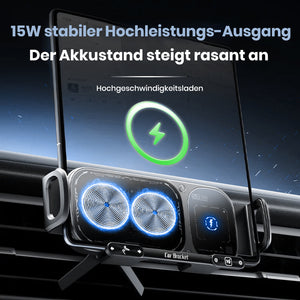 Kabellose Ladehalterung für das Auto mit Drehfunktion
