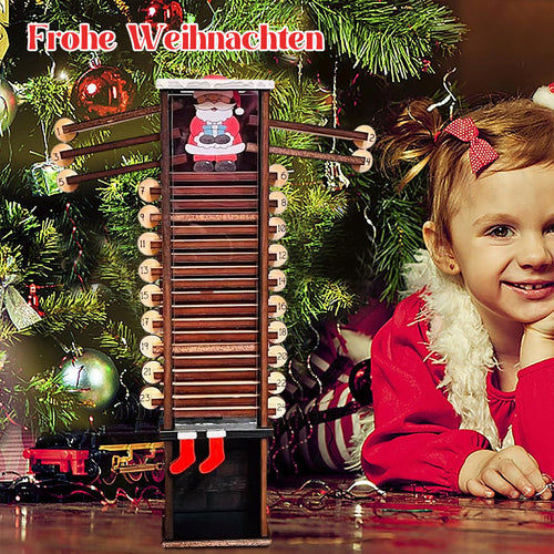 Weihnachtsmann mit Kaminornamenten