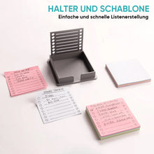 Laden Sie das Bild in den Galerie-Viewer, Vorlagen für Haftnotizen