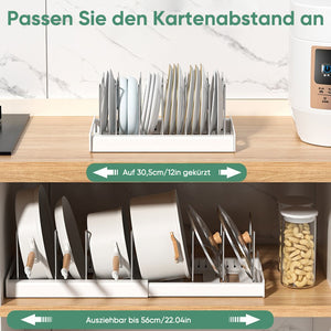 Verstellbarer Teleskopständer für Backformdeckel