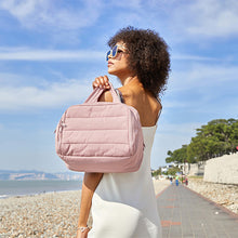 Laden Sie das Bild in den Galerie-Viewer, Große, weit zu öffnende Reise-Make-up-Tasche