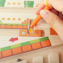 Laden Sie das Bild in den Galerie-Viewer, Zahlenlabyrinth aus Holz