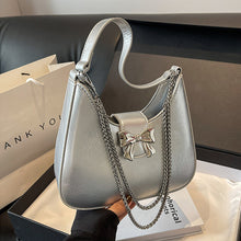 Laden Sie das Bild in den Galerie-Viewer, Schulter-Achseltasche mit Schleife