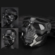 Laden Sie das Bild in den Galerie-Viewer, Totenkopf Horror Helmmaske