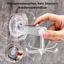 Laden Sie das Bild in den Galerie-Viewer, Sechs-Krallen-Drehhaken mit Saugnapf