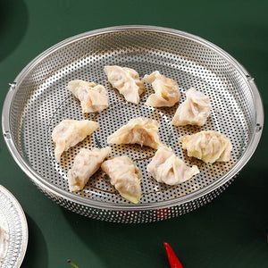Multifunktionales Dampfgareisen aus Edelstahl