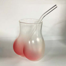 Laden Sie das Bild in den Galerie-Viewer, Lustige Sexy Hintern Glastasse